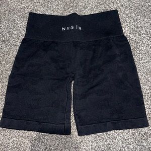 NVGTN black camo shorts- NEW